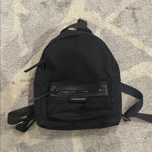 Longchamp Classic Black Mini Backpack